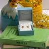 Dew Silver Honey Bee Yourself Gold Plate Bee Stud Earrings 4466GD015 view 3
