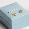 Dew Silver Honey Bee Yourself Gold Plate Bee Stud Earrings 4466GD015 view 4