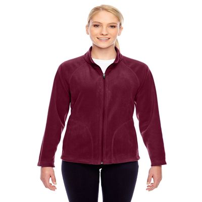 Team 365 Women's Campus Microfleece Jacket Medium Sport Maroon