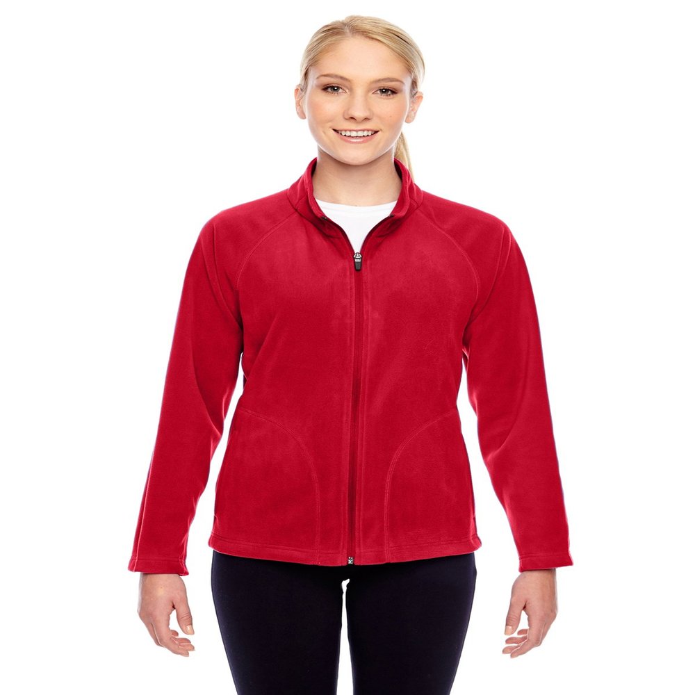 Team 365 Women's Campus Microfleece Jacket X-Large Sport Red