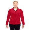 Team 365 Women's Campus Microfleece Jacket X-Large Sport Red view 1