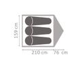 Salewa Atlas III Tent, Unisex Adult, Cactus / Gray, One Size view 2