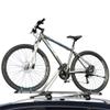 FISCHER car roof Bike Rack | TV GS Tested | Suitable for a Bike | Load up to 15 kg | Lockable | Silver view 2