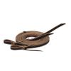 Weaver Leather Skirting Leather Split Reins, 7-feet Long Western Reins for Horses for Trail Riding, and More, Durable Equine Supplies, Dark Oil view 1