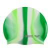 Arena Pop Art Unisex Elastic Silicone Swim Cap for Adults, Training Water Sports Fitness Swimming Gear, Chlorine Protection Pool Hat, Pop Lime/Green view 1