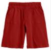 City Threads Little Boys' 3-Pocket Soft Jersey Shorts Perfect for Sensitive Skin SPD Sensory Friendly Clothing, Red 4 view 1