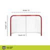Winnwell Regulation Size Hockey Net - Indoor & Outdoor Heavy Duty Goal - Good for Street, Field & Rink (72") view 2