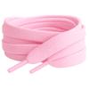 150cm Long Flat Coloured Trainer Shoe laces replacement laces for adults or kids Trainer Sneaker Boots Sports Shoelaces (Pale Pink) view 1