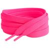 150cm Long Flat Coloured Trainer Shoe laces replacement laces for adults or kids Trainer Sneaker Boots Sports Shoelaces (Neon Pink) view 1