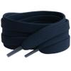 120cm Long Flat Coloured Trainer Shoe laces replacement laces for adults or kids Trainer Sneaker Boots Sports Shoelaces (Navy) view 1