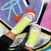 120cm Long Flat Coloured Trainer Shoe laces replacement laces for adults or kids Trainer Sneaker Boots Sports Shoelaces (Neon Yellow) view 2