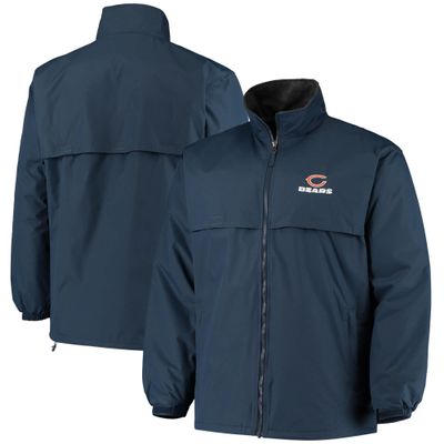 Dunbrooke Men's Navy Chicago Bears Triumph Fleece Full-Zip Jacket