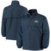 Dunbrooke Men's Navy Chicago Bears Triumph Fleece Full-Zip Jacket view 1
