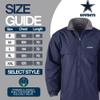 Dunbrooke Men's Navy Dallas Cowboys Triumph Fleece Full-Zip Jacket view 4