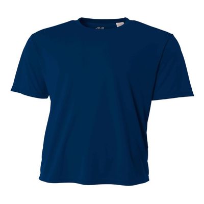 Authentic Sports Shop Navy Blue Adult 3X Short Sleeve Wicking Cool & Comfortable Shirt/Undershirt