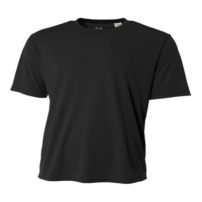 Authentic Sports Shop Black Adult 3X Short Sleeve Wicking Cool & Comfortable Shirt/Undershirt