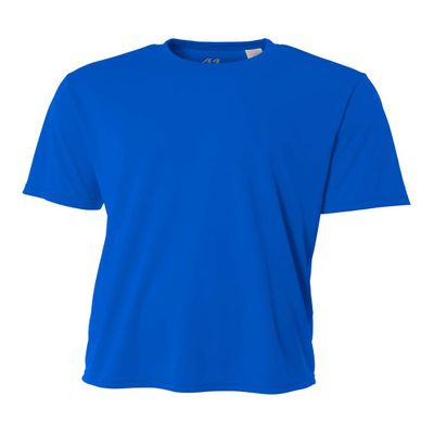 Authentic Sports Shop Royal Blue Adult Large Short Sleeve Wicking Cool & Comfortable Shirt/Undershirt