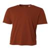 Authentic Sports Shop Texas Dark Orange Adult Small Short Sleeve Wicking Cool & Comfortable Shirt/Undershirt view 1