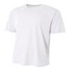 Authentic Sports Shop White Adult XL Short Sleeve Wicking Cool & Comfortable Shirt/Undershirt
