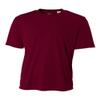Authentic Sports Shop Maroon Adult 4X Short Sleeve Wicking Cool & Comfortable Shirt/Undershirt view 1