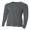 Authentic Sports Shop Graphite Adult Small Long Sleeve Wicking Cool & Comfortable Shirt/Undershirt view 1