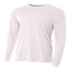 Authentic Sports Shop White Adult XL Long Sleeve Wicking Cool & Comfortable Shirt/Undershirt view 1