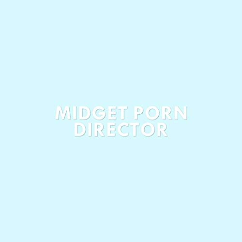Midget Porn Director - Vinyl Decal Sticker - 12" x 2.75" - White