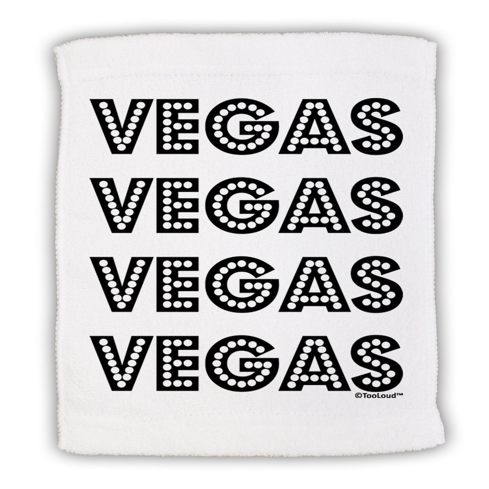 TOOLOUD Vegas - Vegas Style Show Lights Micro Terry Sport Towel 11" x 18"