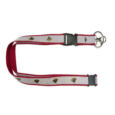 Aminco NHL Minnesota Wild Sparkle Lanyard