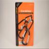 5pc Aluminum Carabiners - Different Sizes, Use for Travel, Camping, Hiking, or Keychain view 1
