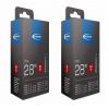2 x Schwalbe 28" / 700c Inner Tubes 700x35c with Presta Valves,Black view 1