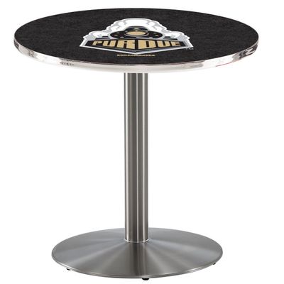 Holland Bar Stool Co. L214-36" Stainless Steel Purdue Pub Table