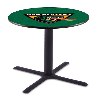 HBS L211-36" Black Wrinkle UAB Pub Table by Holland Bar Stool Co.