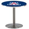 HBS L214-42" Stainless Steel Arizona Pub Table by Holland Bar Stool Co.