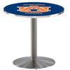 HBS L214-42" Stainless Steel Auburn Pub Table by Holland Bar Stool Co.