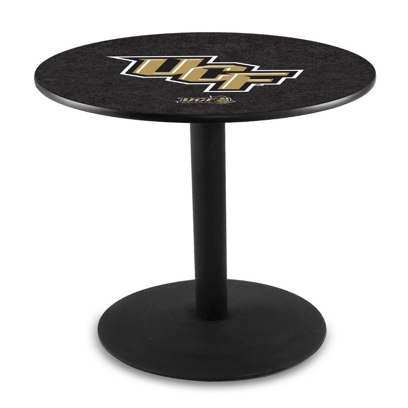 HBS L214-42" Black Wrinkle Central Florida Pub Table by Holland Bar Stool Co.