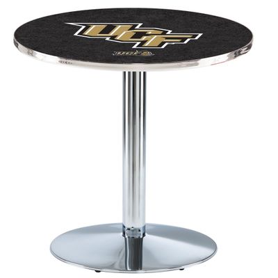 HBS L214-42" Chrome Central Florida Pub Table by Holland Bar Stool Co.