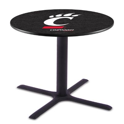 Holland Bar Stool Co. L211-36" Black Wrinkle Cincinnati Pub Table