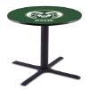 Holland Bar Stool Co. L211-36" Black Wrinkle Colorado State Pub Table view 1
