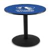 HBS L214-42" Black Wrinkle Eastern Illinois Pub Table by Holland Bar Stool Co. view 1