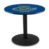 HBS L214-42" Black Wrinkle Florida Pub Table by Holland Bar Stool Co. view 1