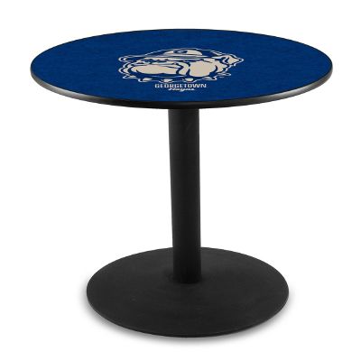 HBS L214-36" Black Wrinkle Georgetown Pub Table by Holland Bar Stool Co.