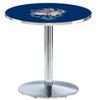 Holland Bar Stool Co. L214-36" Chrome Georgetown Pub Table view 1
