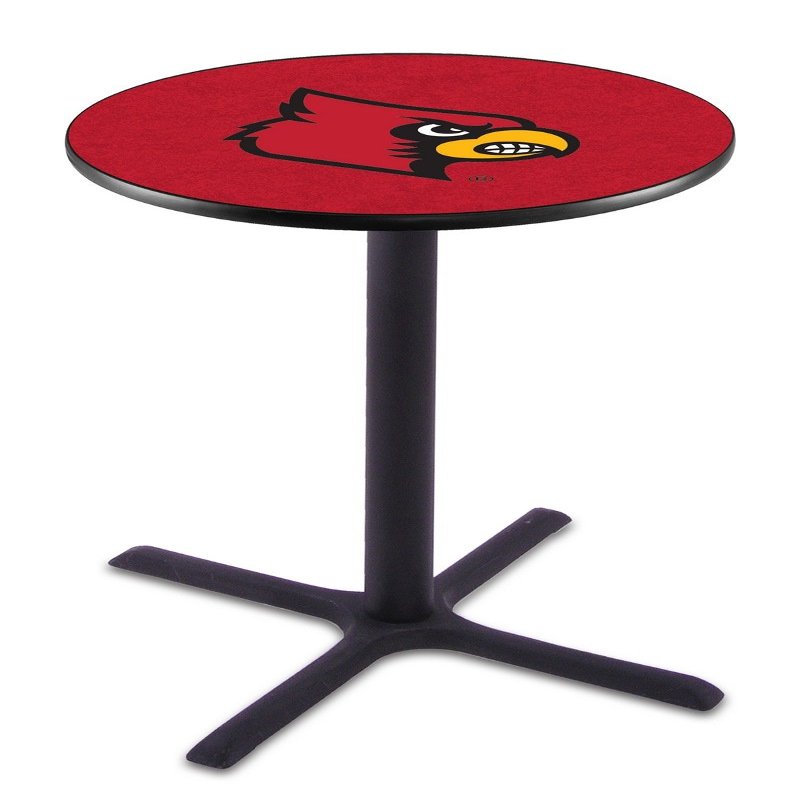 Holland Bar Stool Co. L211-36" Black Wrinkle Louisville Pub Table