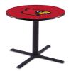 Holland Bar Stool Co. L211-36" Black Wrinkle Louisville Pub Table view 1