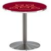 HBS L214-42" Stainless Steel Minnesota Pub Table by Holland Bar Stool Co.