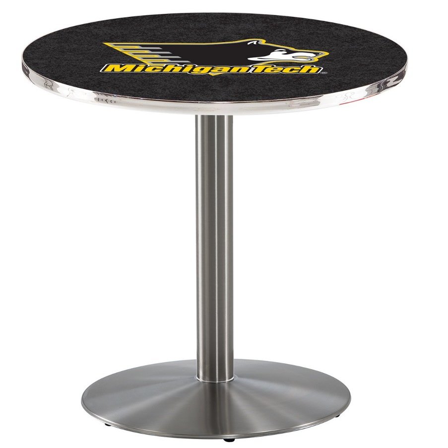Holland Bar Stool Co. L214-36" Stainless Steel Michigan Tech Pub Table