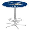 HBS L216-42" Chrome Montana State Pub Table by Holland Bar Stool Co. view 1