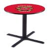 HBS L211-36" Black Wrinkle Maryland Pub Table by Holland Bar Stool Co. view 1