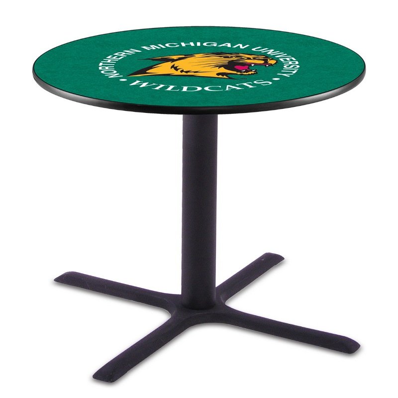 HBS L211-42" Black Wrinkle Northern Michigan Pub Table by Holland Bar Stool Co.
